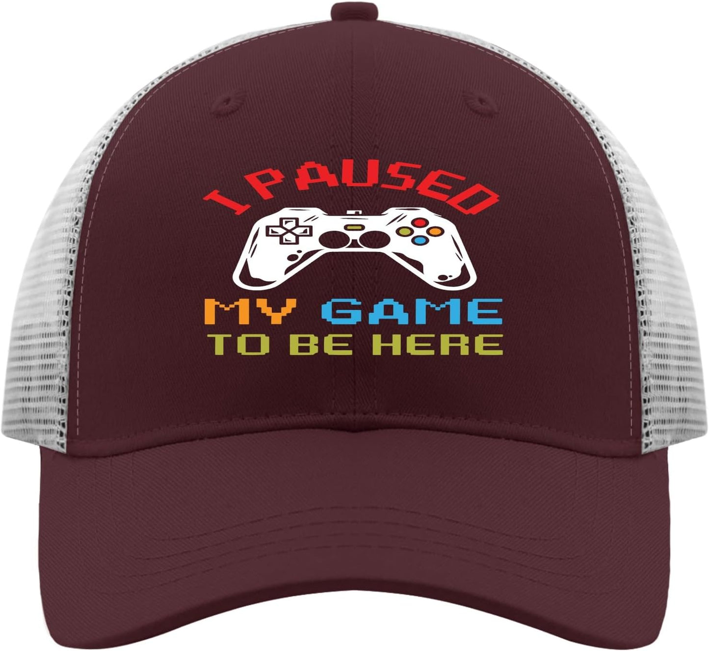 Game On: Funny Men's Trucker Cap