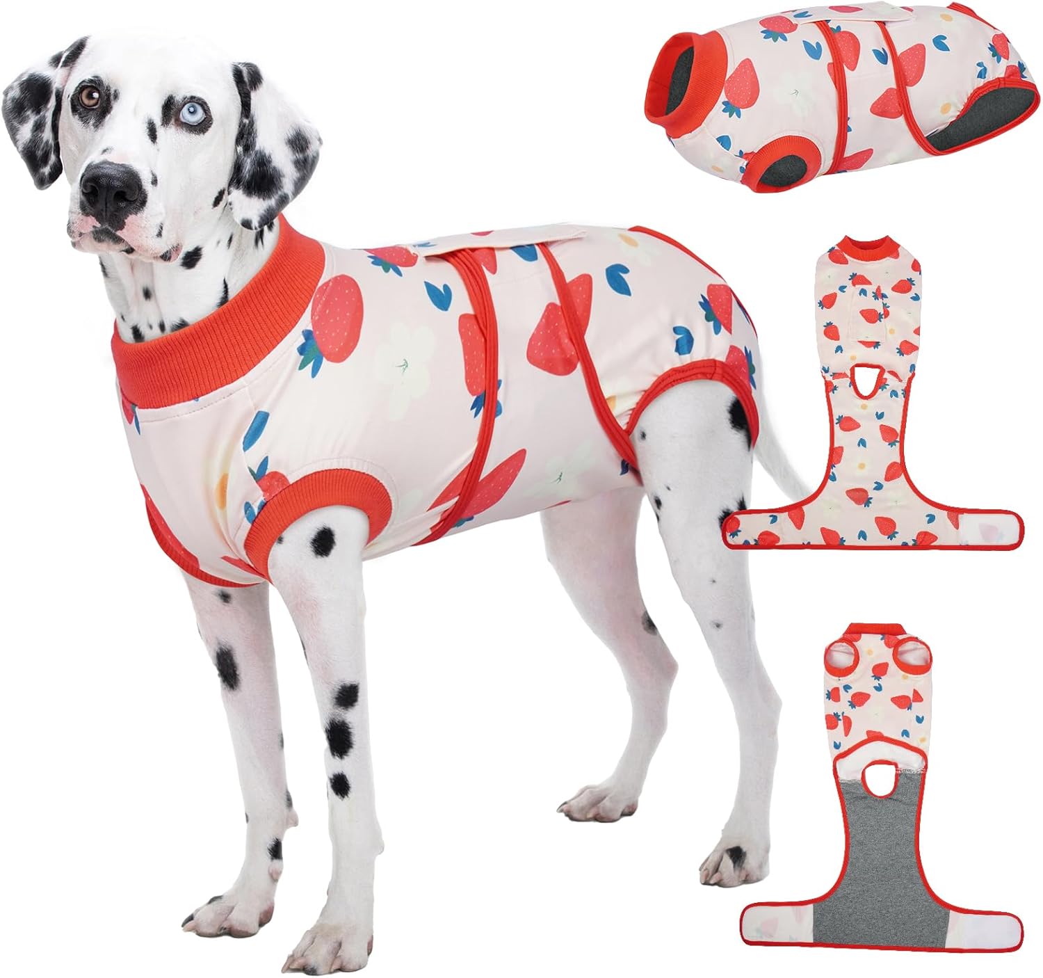 Kuoser Dog Recovery Suit for Surgery, Anti-Licking Onesie XL