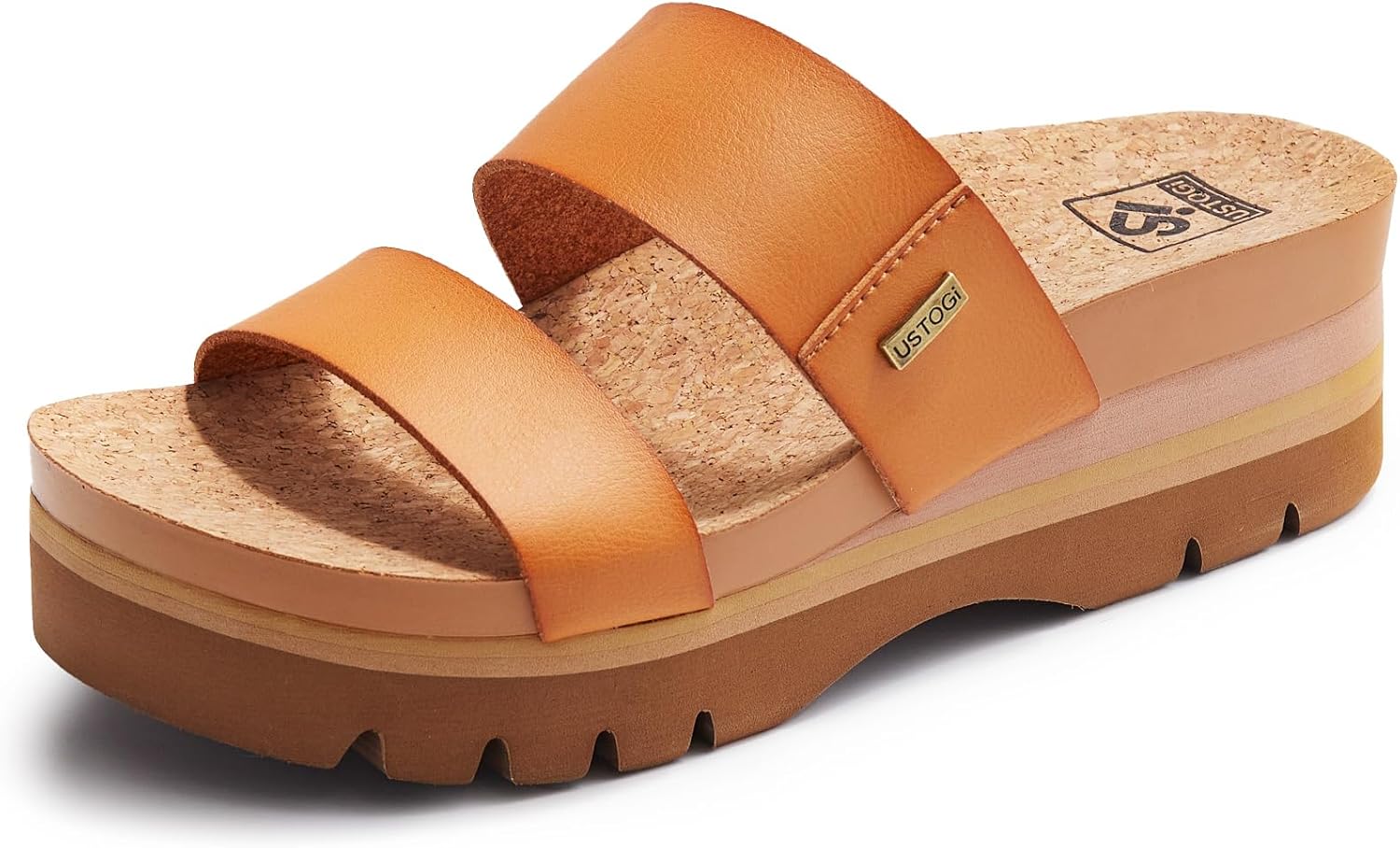 Flatform Platform Sandals Women with Arch Support for Summer