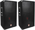 Rockville RSG12 12in 3-Way Passive PA Speakers - 2-Piece Set