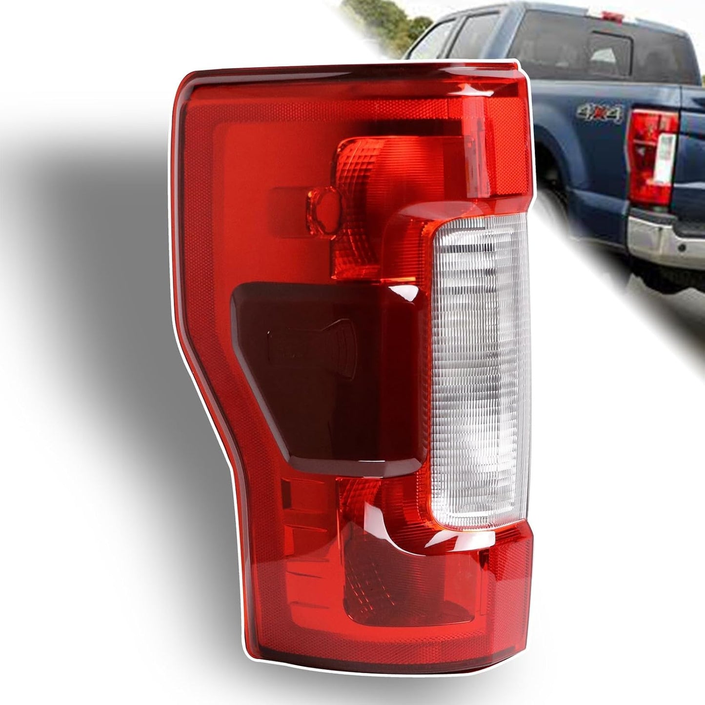 Tail Rear Light for 2017-2019 Ford F250 F350 Super Duty Halogen