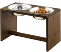 Elevated Dog Bowls Raised Feeding Station with 2 Bowls - Better