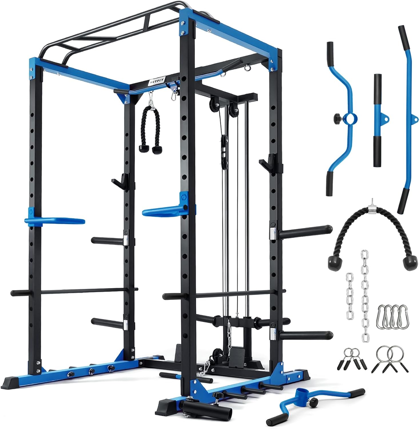 RitFit PPC02C Power Rack: Ultimate Home Gym Solution