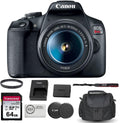 Canon EOS Rebel T7 DSLR Camera with 18-55mm Lens - Starter Bundle