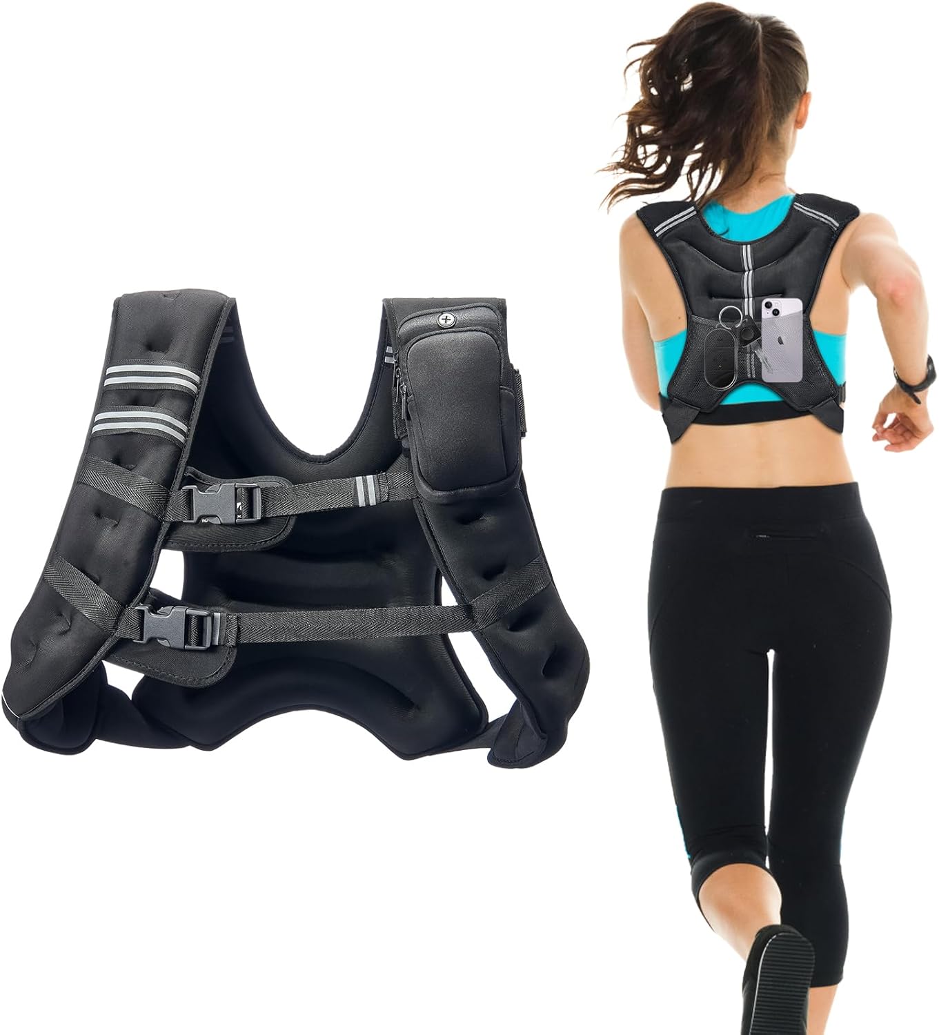 VEVOR Weighted Vest for Enhanced Strength Training and Fitness