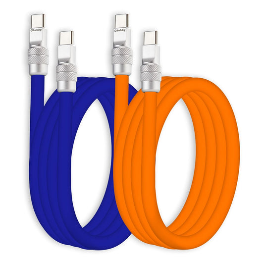 ChubbyCable 2-Pack 240W USB C Cable for Fast Charging Devices