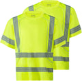 ProtectX High Visibility Short Sleeve Reflective Safety T-Shirt Tools