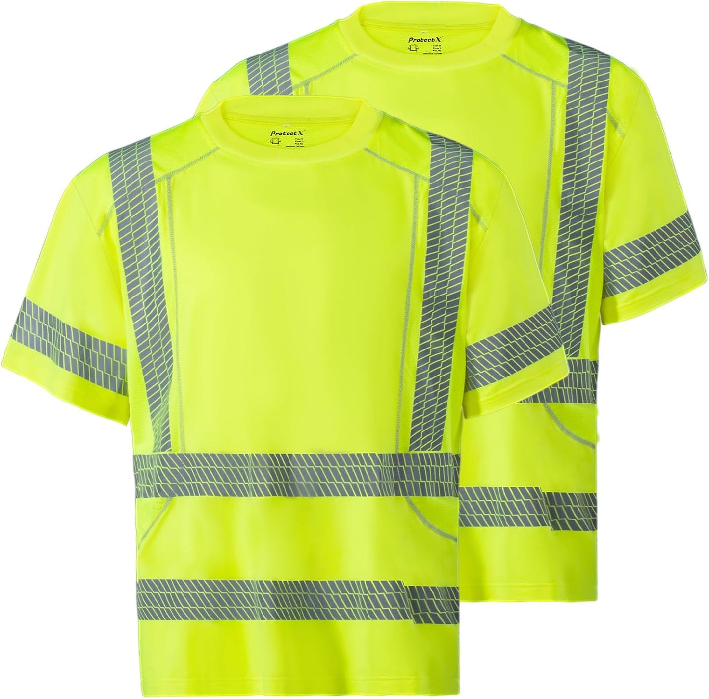 ProtectX High Visibility Reflective Safety T-Shirt for Men
