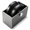 4in V-Groove Wheel with Box - Durable Cast Iron for Heavy Loads