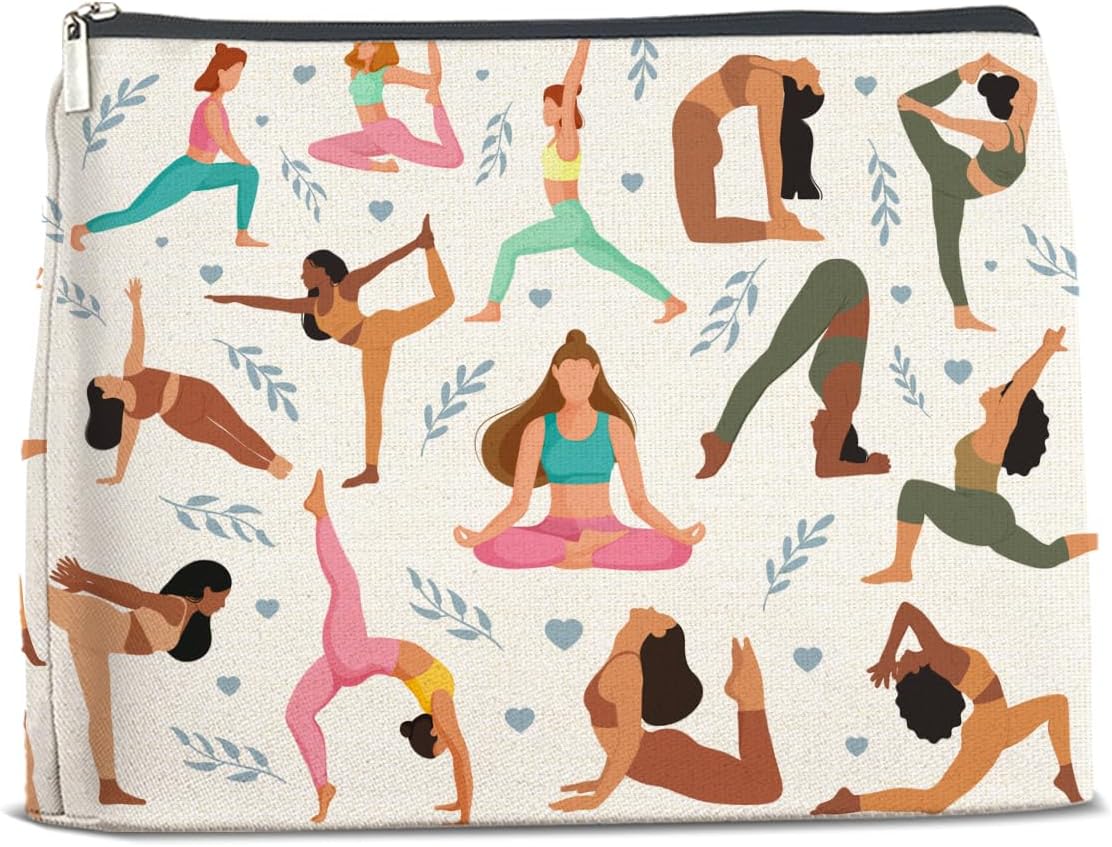 Yoga Cosmetic Bag - Zen Gift for Her!