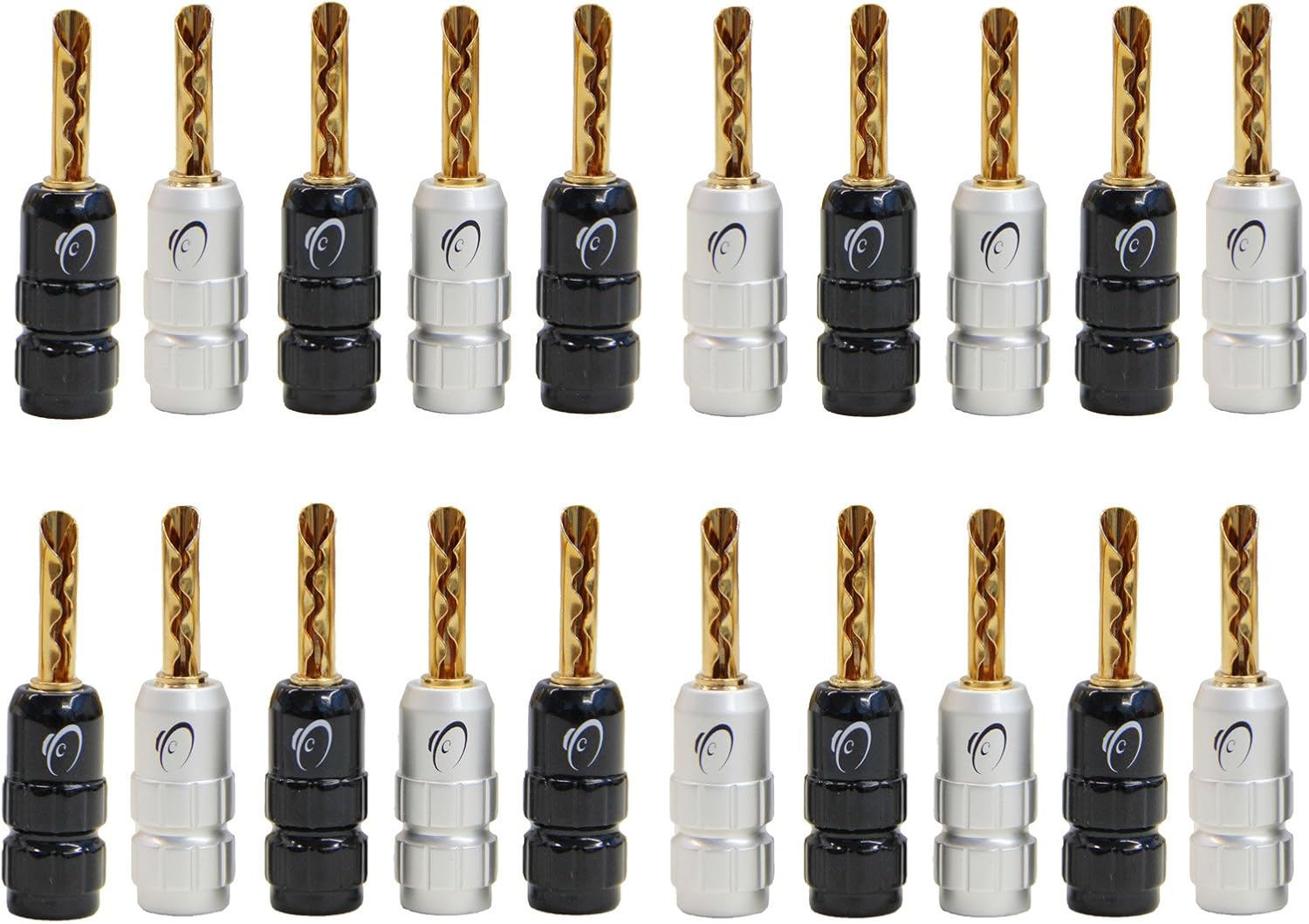 KnuKonceptz eKs BFA Style Banana Plugs for Superior Connections