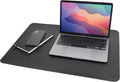 Leather Desk Protector 24 in x 17 in - Non-Slip PU Desk Blotter