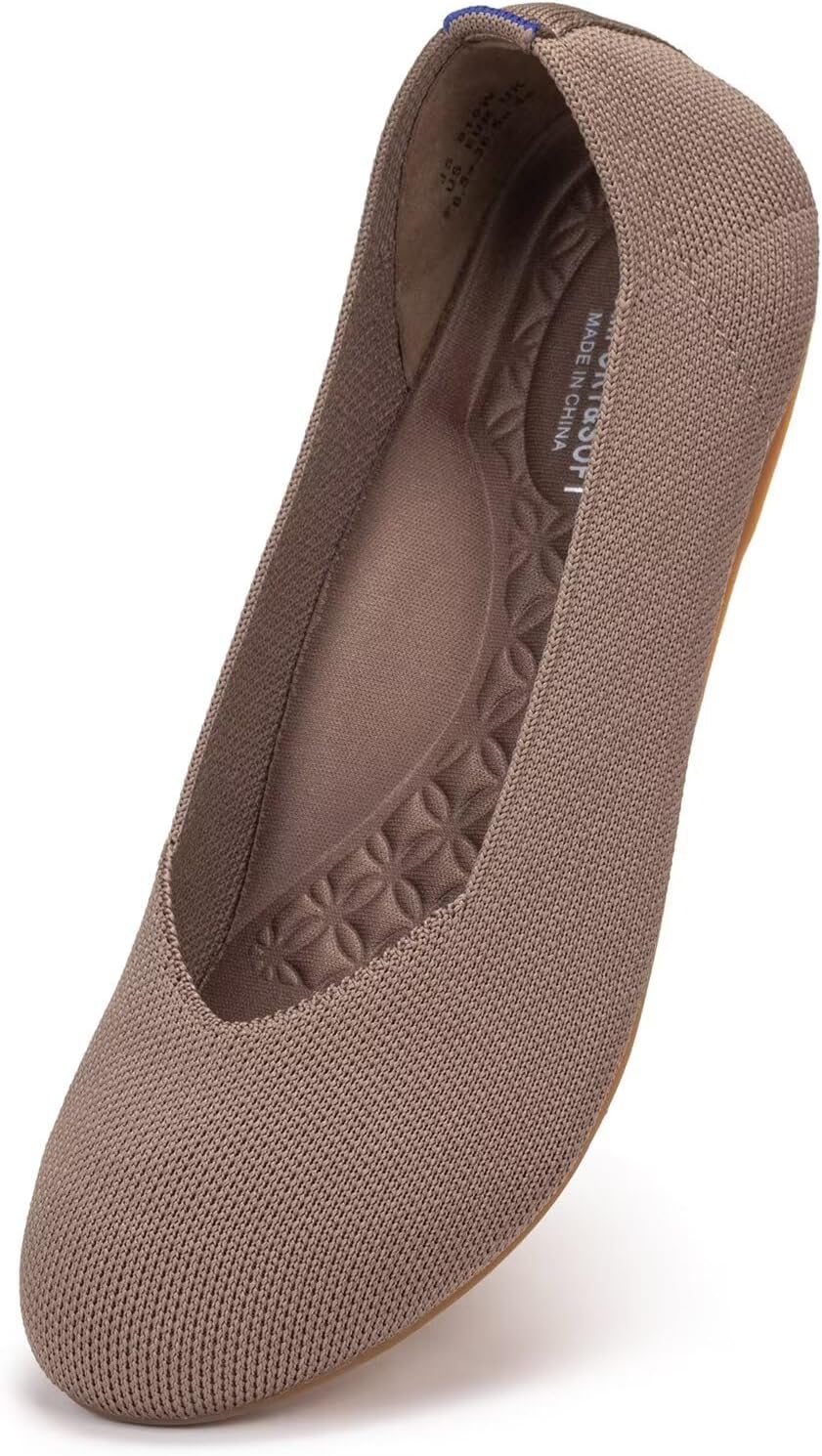 Frank Mully Women's Wide Width Flats with Arch Support Comfort