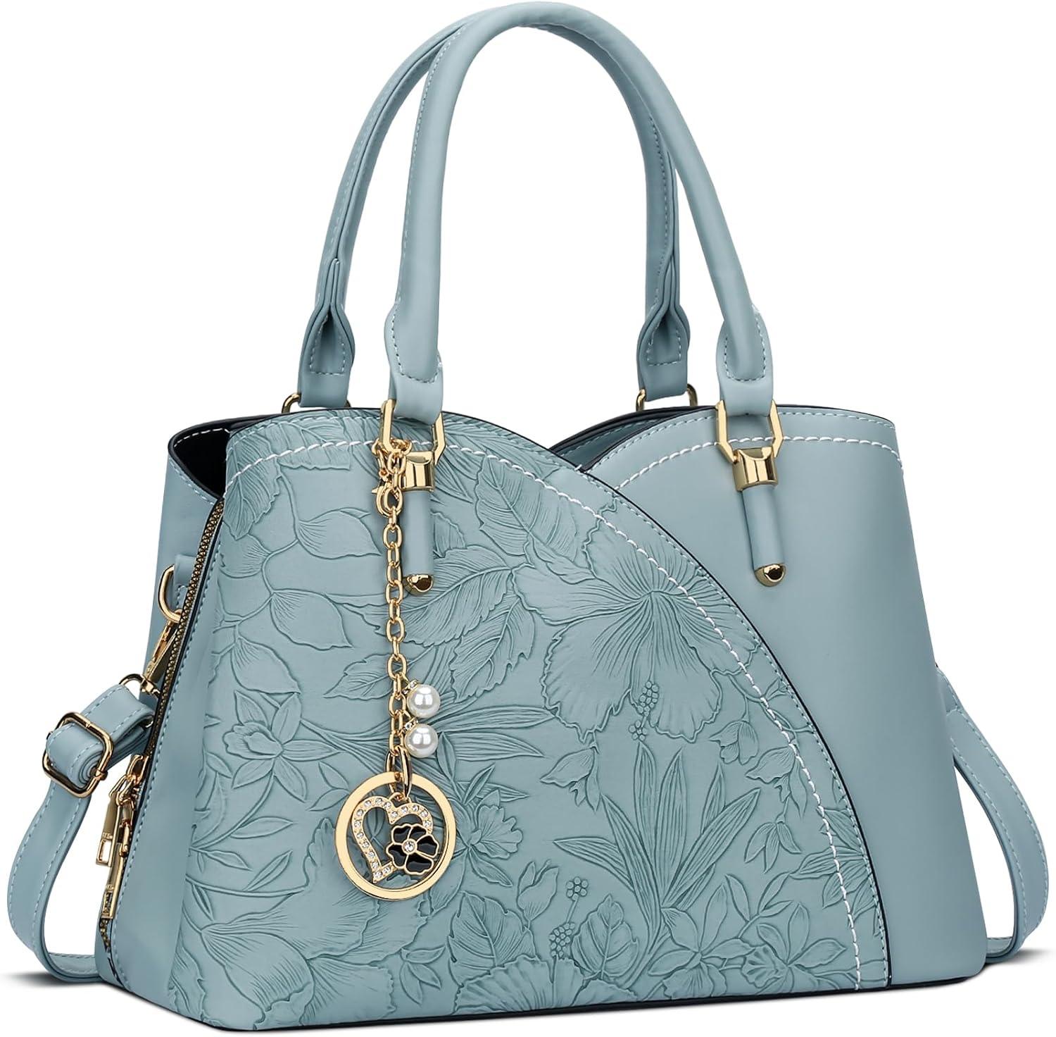 KKXIU Triple Compartments Handbags for Women Fashion Style
