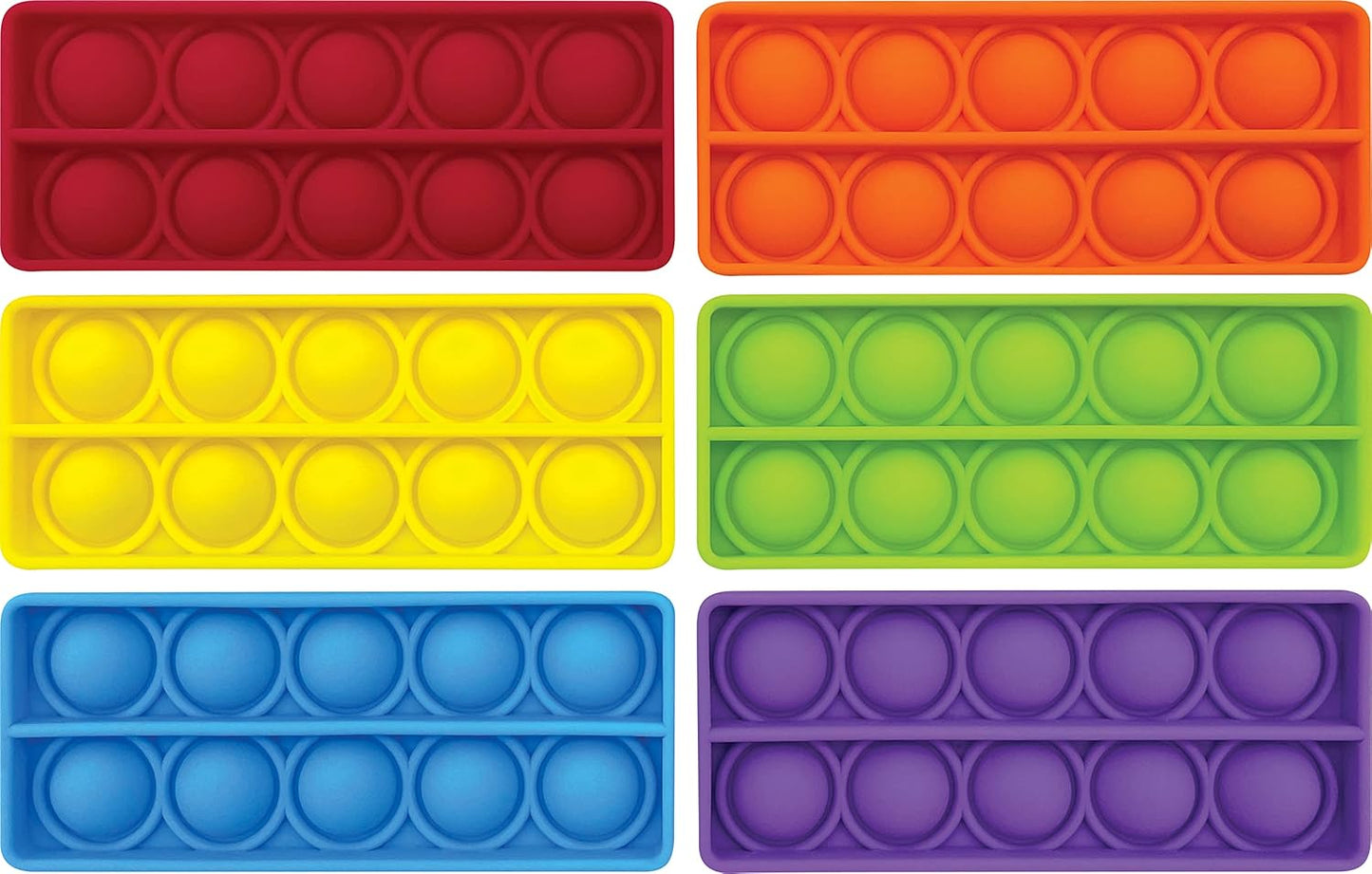 Math Fidget Sensory Toy 6 Pack