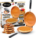 Gotham Steel Double Sided Pancake Pan - Easy Flipping!