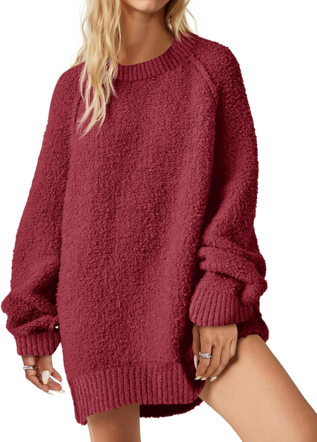 Saodimallsu Womens Oversized Sweater for Cozy Fall Fashion