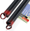 150lb Heavy Duty Garage Door Extension Springs Pair - Reliable