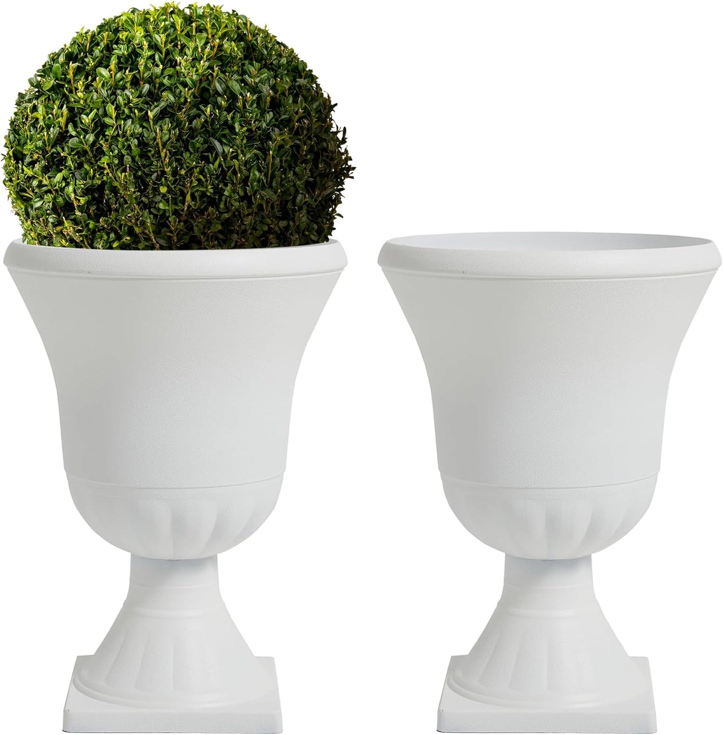 Classic 22ft' Tall Round Plastic Urn Planters for Any Space