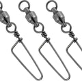 Ball Bearing Snap Swivels with Coastlock Snap - Smooth, Corrosion