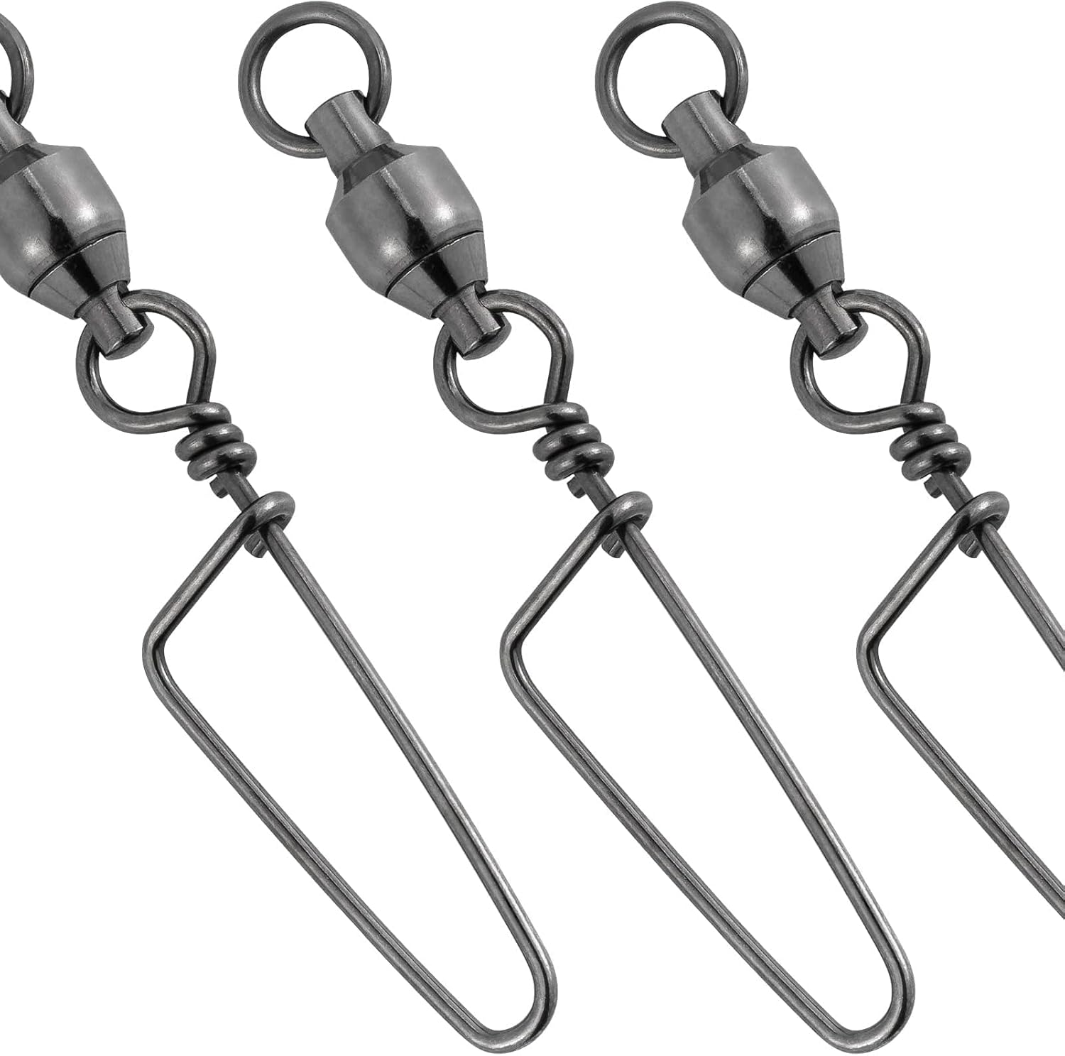 Dr.Fish Stainless Snap Swivels: Smooth Fishing Line Maneuverability