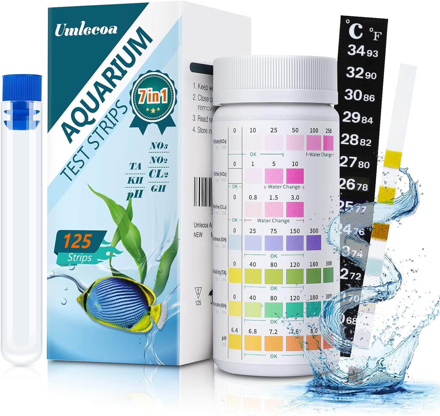 Test water quality with ease - 7-in-1 Test Kit