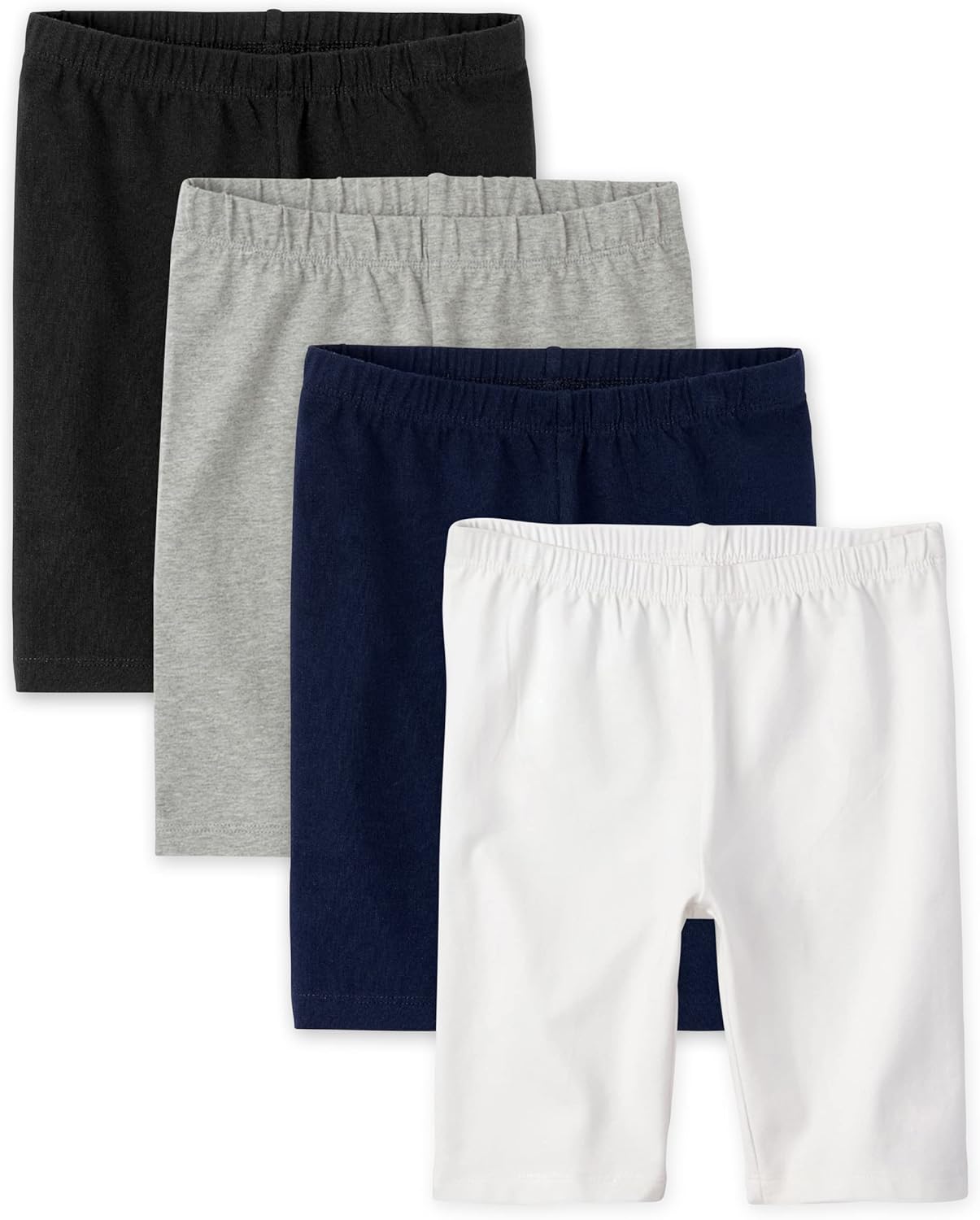 The Children's Place Girls' Solid Bike Shorts for Active Play