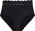 Hi-Waist Underwear for Women Beige XL - Light Absorbency