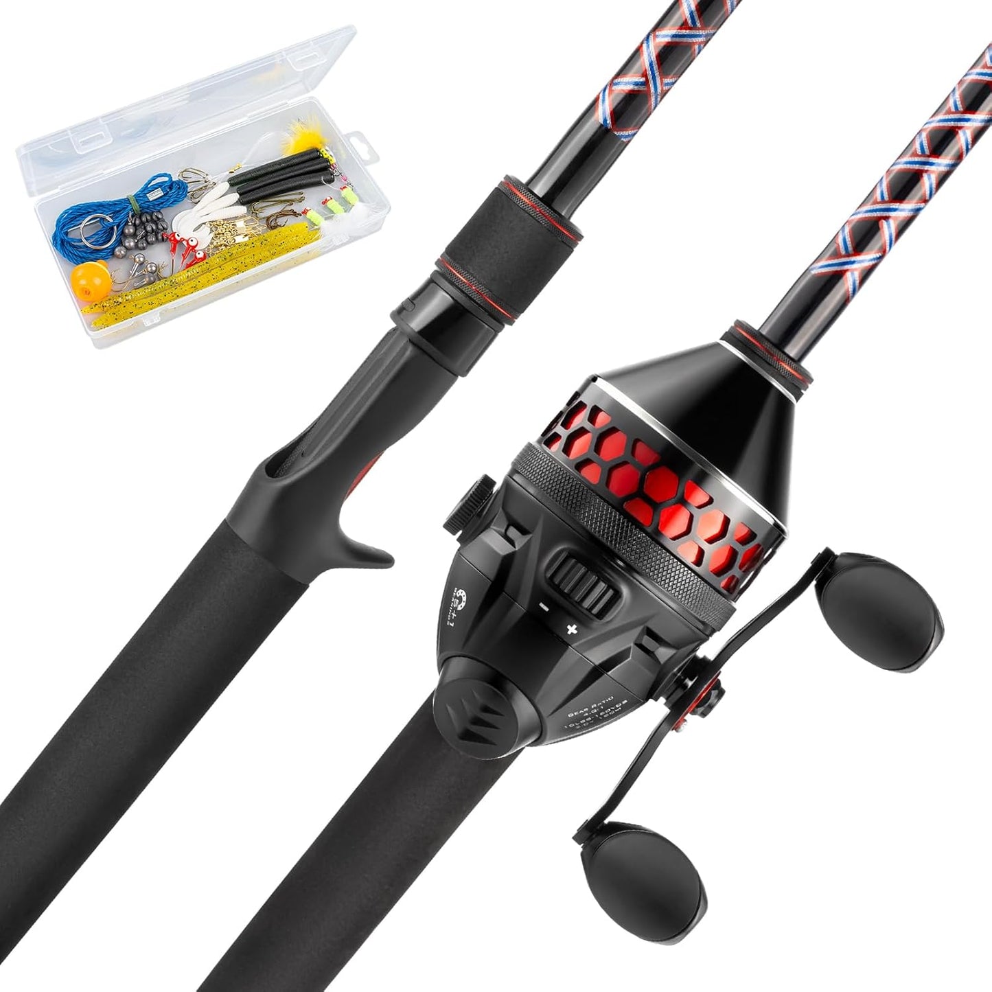 KastKing Brutus Fishing Rod and Reel Combo for All Anglers