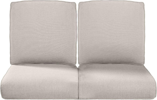 Pop Outdoor Seat Cushions Set of 2 - Comfortable High Back