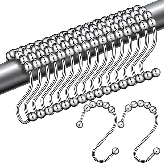24 Pcs Hotop Stainless Steel S Hooks - Rust Resistant