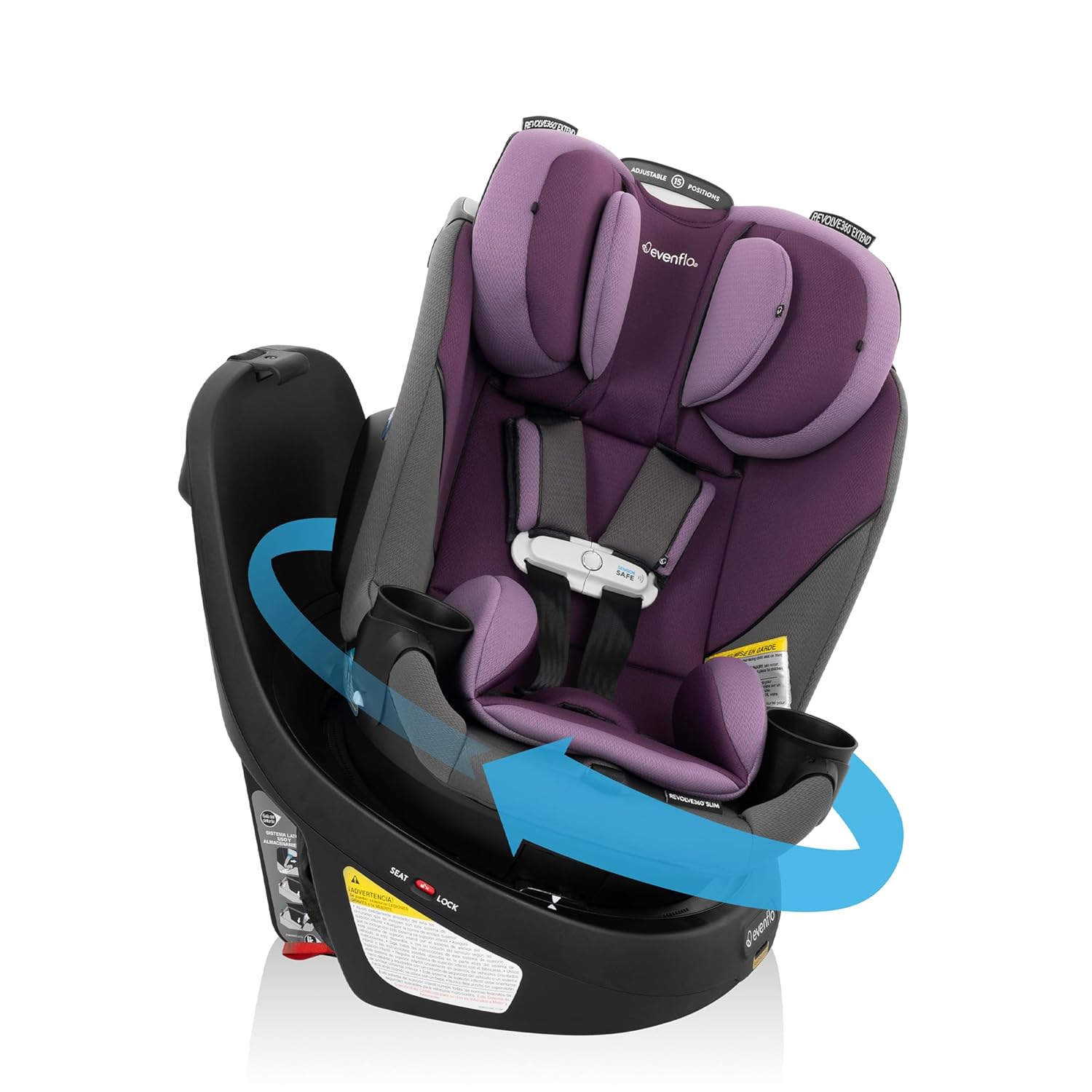Evenflo Gold Revolve360 Slim 2-in-1 Rotational Car Seat Review