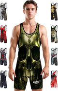 Exxact Sports Sublimated Wrestling Singlet - Performance Fit men