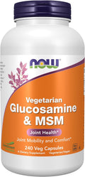 Glucosamine & MSM Vegetarian Capsules - Joint Mobility