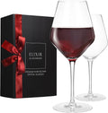 ELIXIR GLASSWARE Red Wine Glasses Set of 2 - Perfect Gift