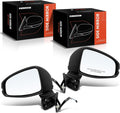 Driver and Passenger Power Door Mirror Pair for Honda Fit 2015-2020