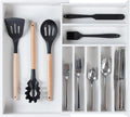 Premium Silverware Flatware and Utensil Organizer - Narrow Expandable