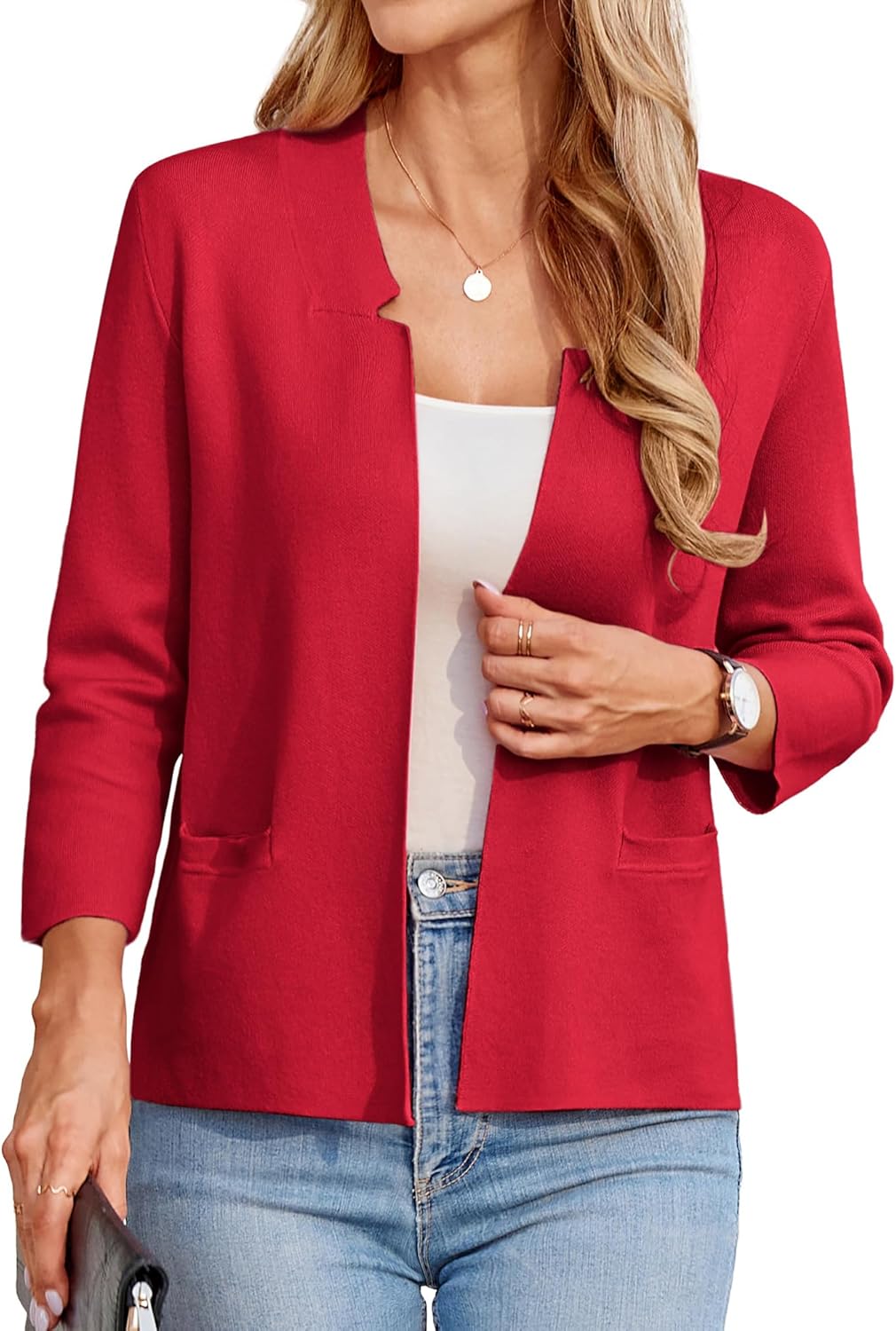 Stylish GRACE KARIN Women Sweater Blazer for Business Casual Wear