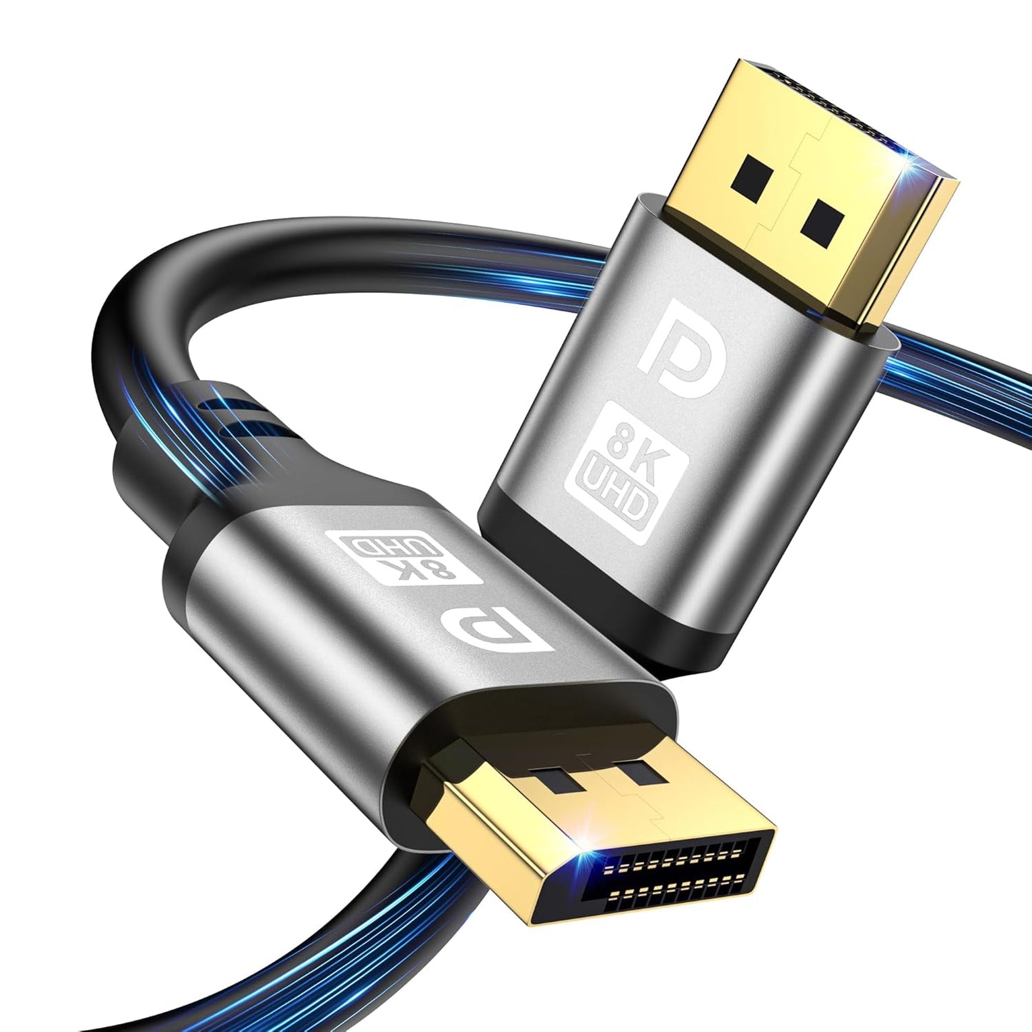 Premium 16K DisplayPort Cable for Ultimate Gaming
