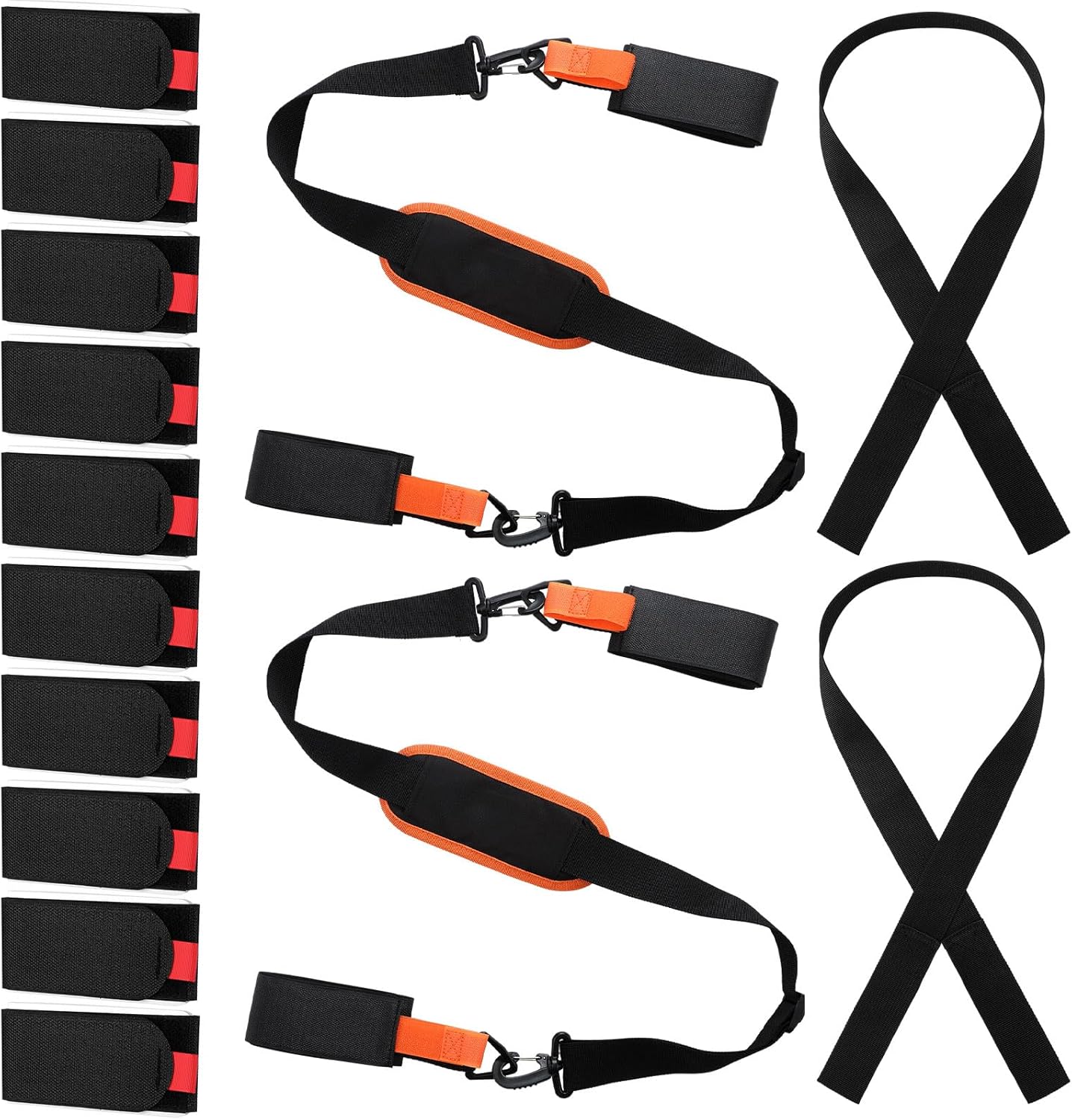 Hollowfly Ski Straps: Easy Carry Solution