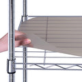 Wire Shelf Liner 14 in x 36 in Set of 10 - Heavy Duty Charcoal