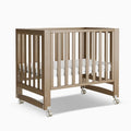 EvoNest Baby Crib 6-in-1 Convertible Mini Crib - Grows with Baby