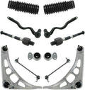 TRQ Front Steering & Suspension Kit Control Arm Bushing Set - Complete