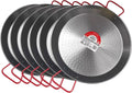 Garcima 15-In Paella Pan Pack of 6 - Traditional Carbon Steel for 8