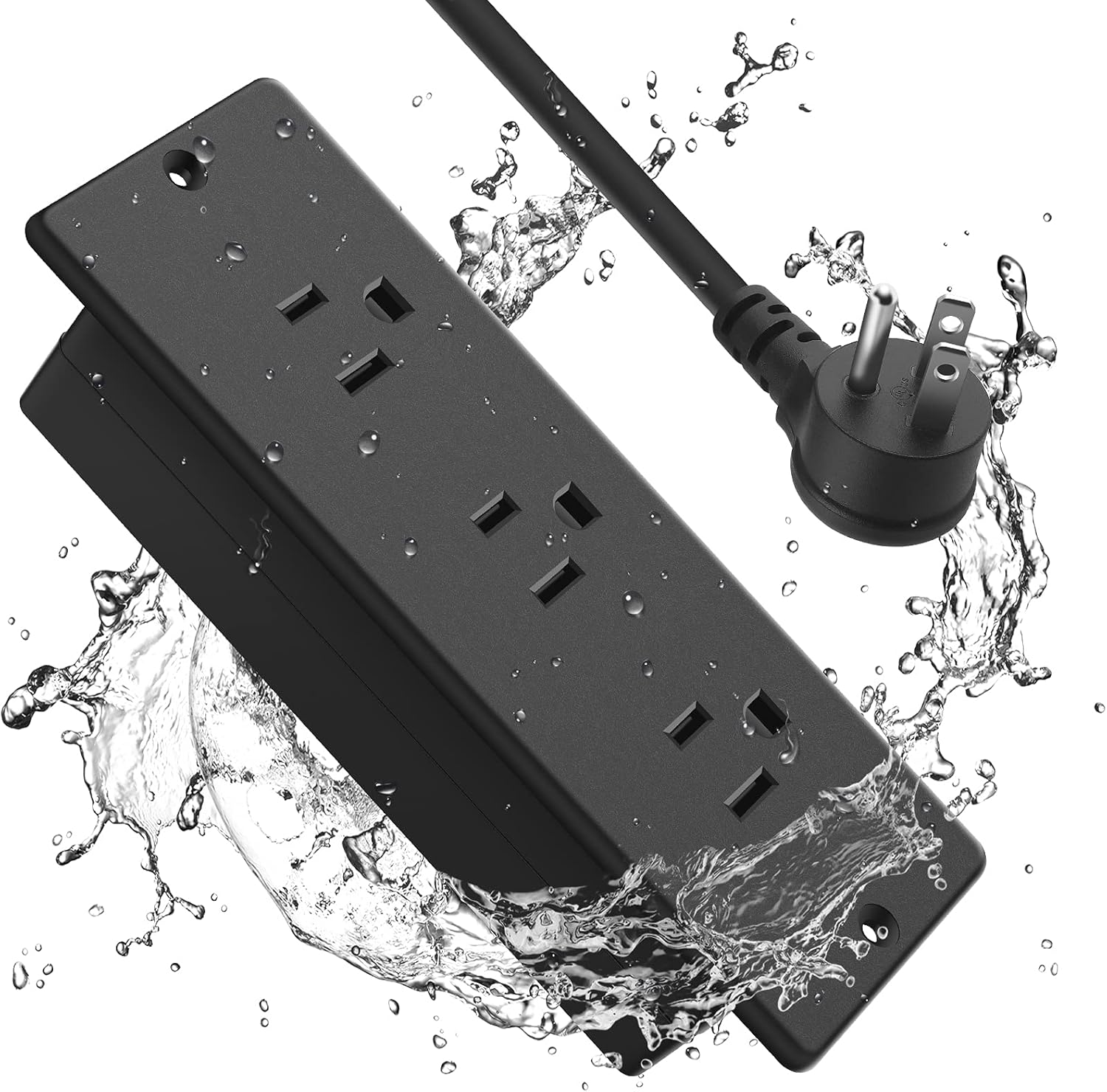 Conference Recessed Power Strip Waterproof for Table Outlets