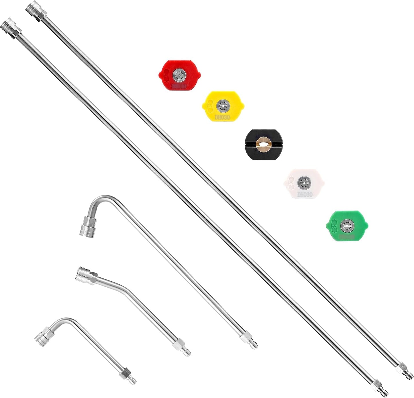 Upgrade Your Pressure Washer with 120 M MINGLE Extension Wand!