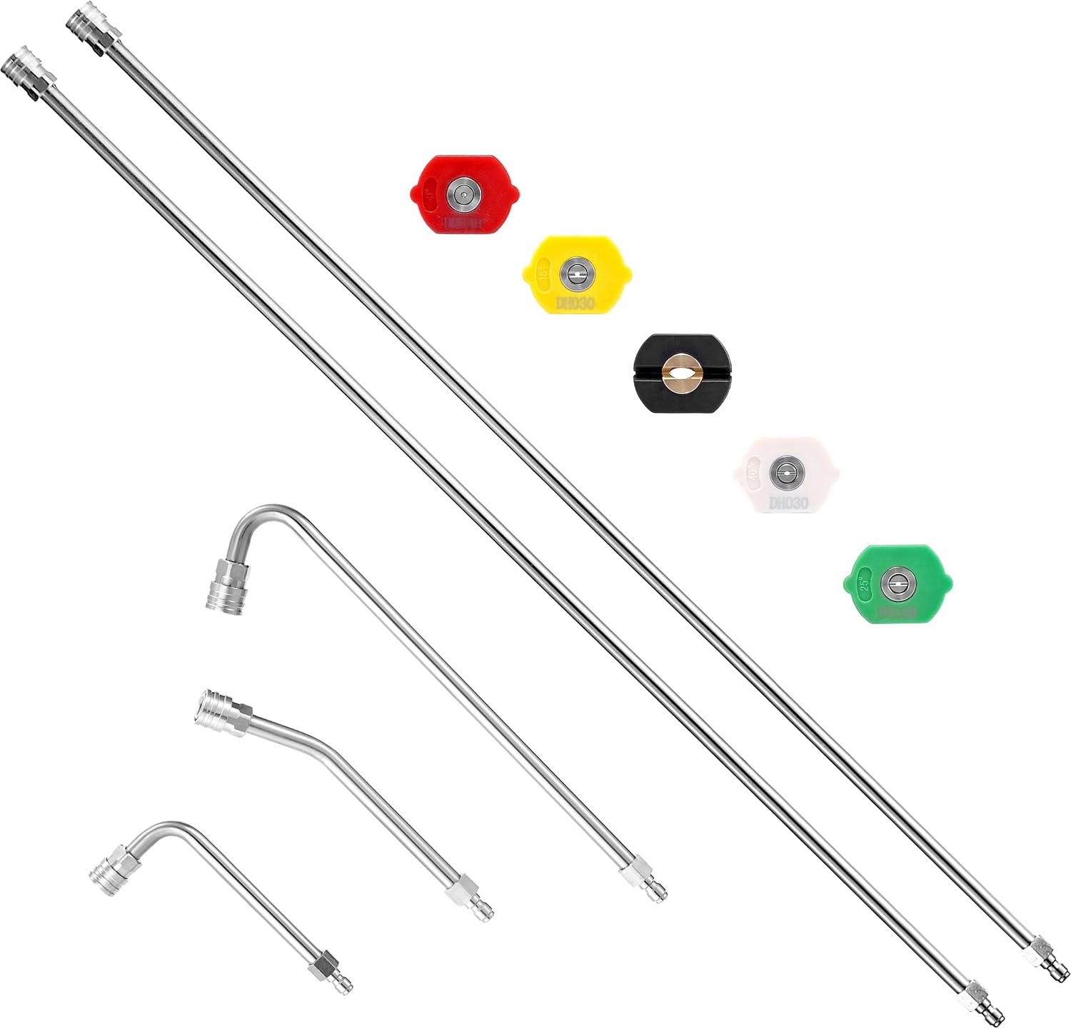 Upgrade Your Pressure Washer with 120 M MINGLE Extension Wand!