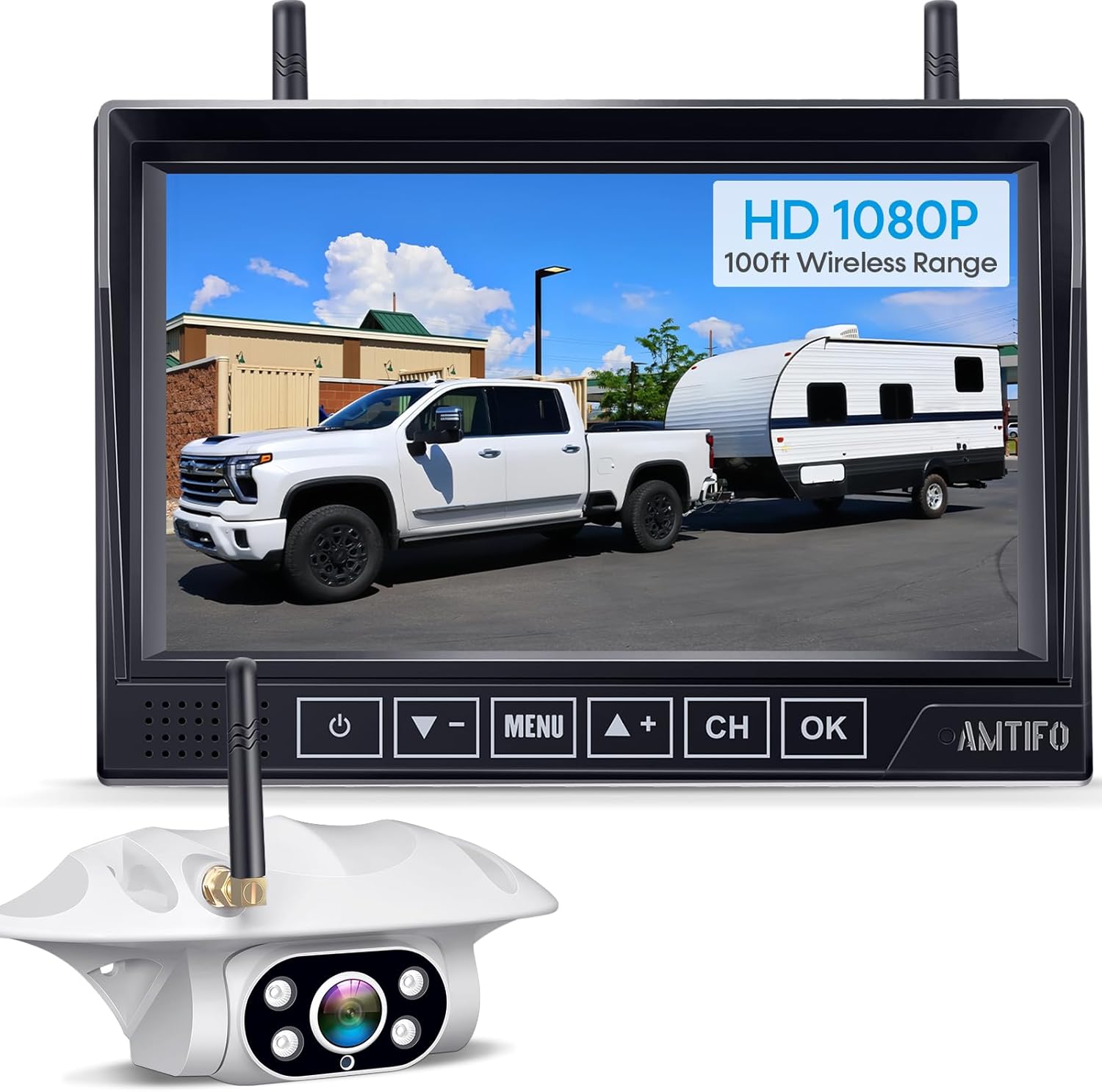 Enhanced Safety: AMTIFO Wireless Backup Camera