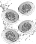Sink Drain Strainer Reversible Mesh Sink Strainer - Easy Clean
