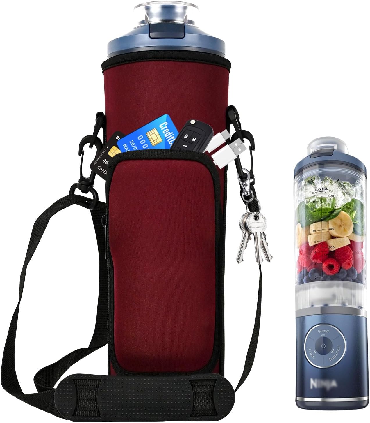 Ninja Blast Max Blender Case - Insulated & Portable